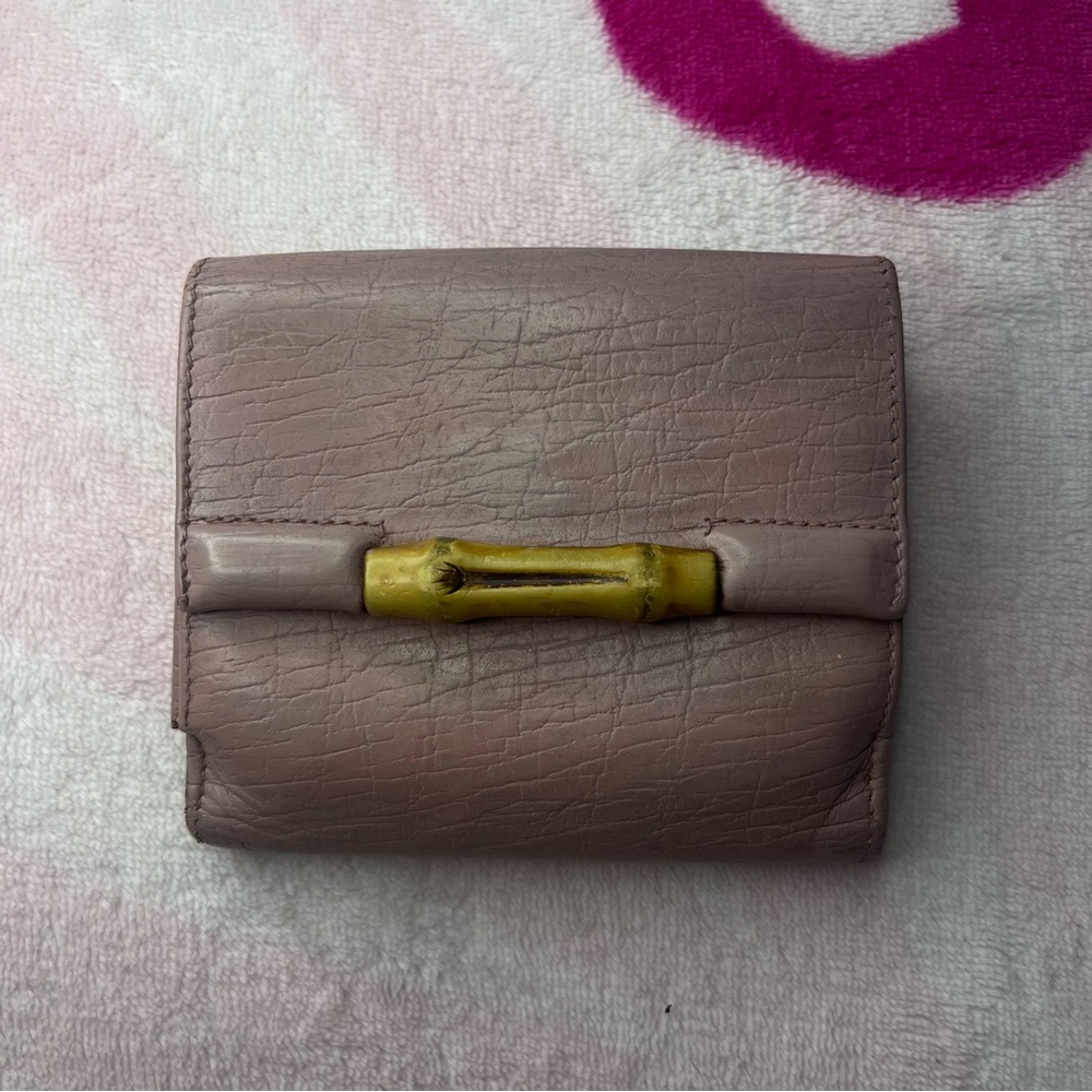 Gucci Bamboo Small Compact Wallet
